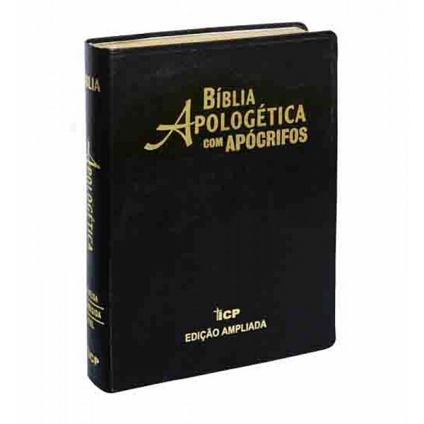 BIBLIA APOLOGETICA COM APOCRIFOS PRETA