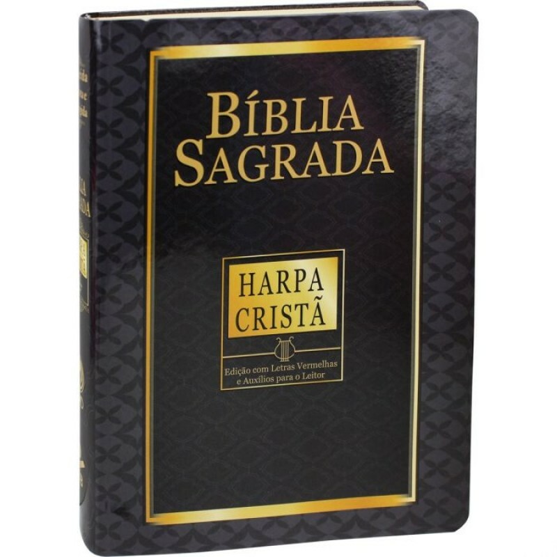 Bíblia com Harpa | Capa Semi  Flexível | Tradicional | ARC081PJVH
