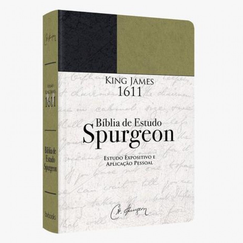Bíblia de Estudo Spurgeon | BKJ 1611 Fiel | Verde
