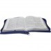 Bíblia Sagrada | Com Índice | Zíper | Capa Luxo | Azul | ARC045TILZLG