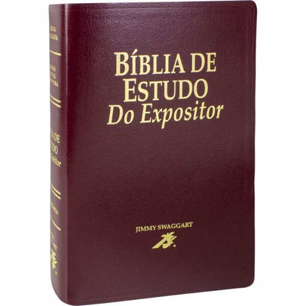 Bíblia de Estudo do Expositor | Vinho | BE087EJS