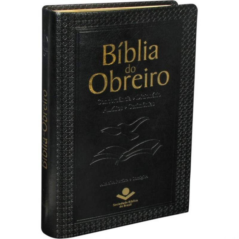 Bíblia do Obreiro | Capa Sintética | Preta | ARC065CDILGLV