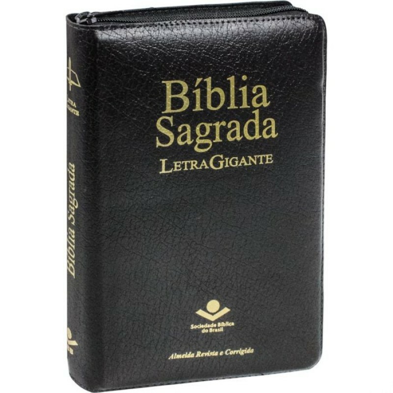 Bíblia Sagrada | Almeida RC | Letra Gigante | Zíper e Índice