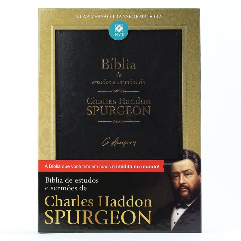 Bíblia de Estudos e Sermões de Charles Spurgeon | NVT