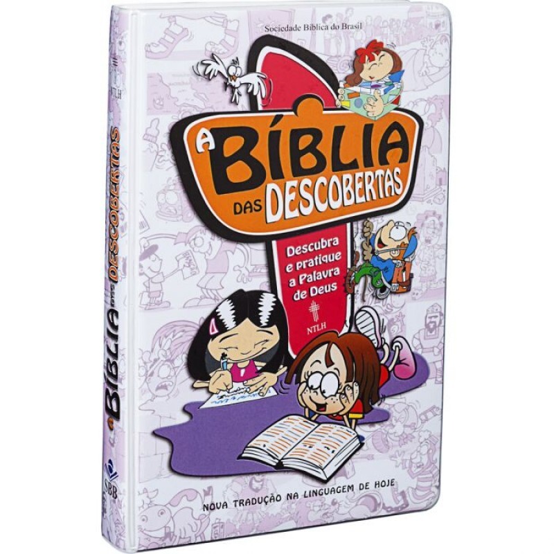 A Bíblia das Descobertas | Capa Dura | Rosa | NTLH063PBD