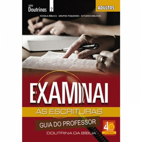 Revista EBD | Examinai as Escrituras | Professor