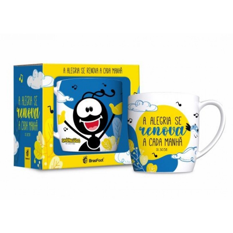 Caneca Porcelana Urban 360ml | Smilinguido A Alegria