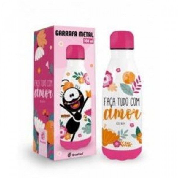 Garrafa Termica Metal Neo 350ml Fe1 - Smiliguido Faca Tudo Com Amor