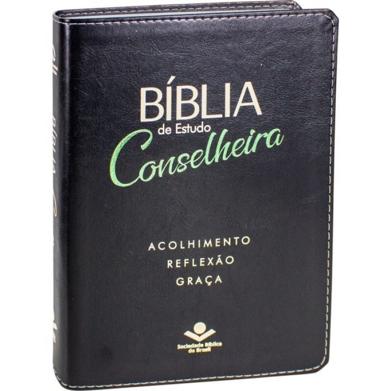 Bíblia de Estudo Conselheira | Preto | NA085BEC