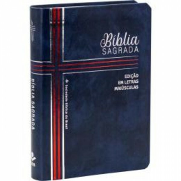 Bíblia Sagrada Letras Maiúsculas Azul Nobre NTLH6LB