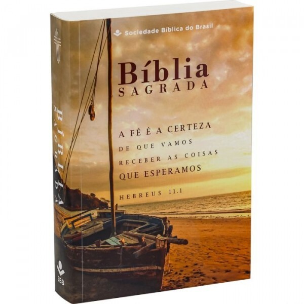 Bíblia Sagrada | Letra Gigante | Brochura | Ilustração Barco | NTLH060LGI