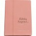 Bíblia Sagrada NAA - Slim - Couro Legítimo Rosa