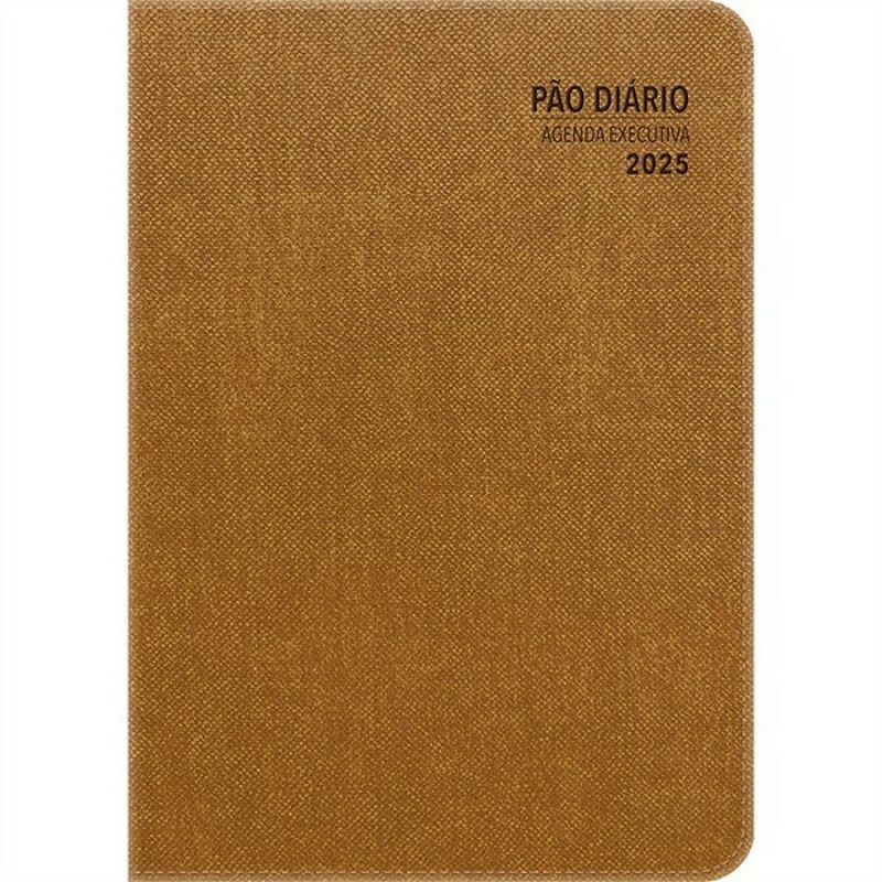 2025 - AGENDA EXECUTIVA PAO DIARIO - MARROM