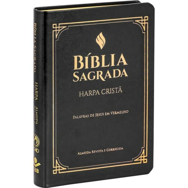 Bíblia com Harpa | Letra Grande | Preta | ARC065HLGLV