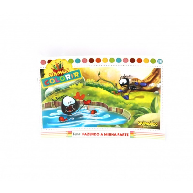 Livro para colorir Smil | Fazendo a minha parte