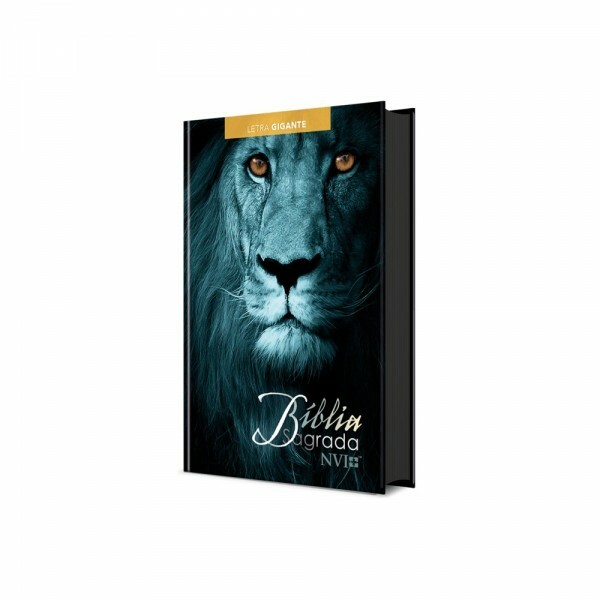 Bíblia Sagrada | Leão Azul | Letra Gigante | NVI