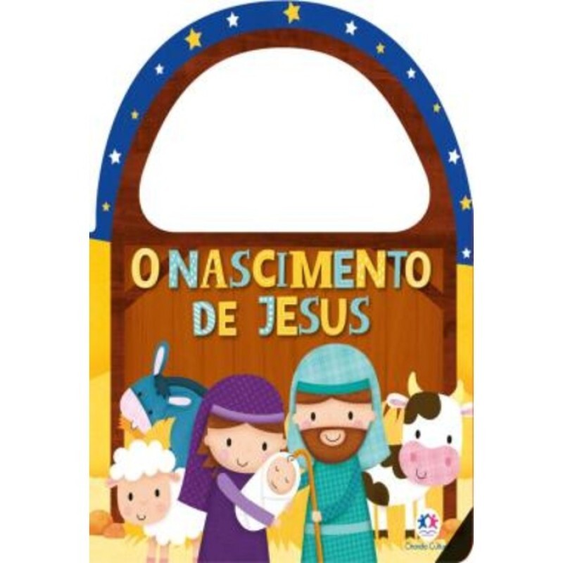 O nascimento de Jesus Cartonado com alça