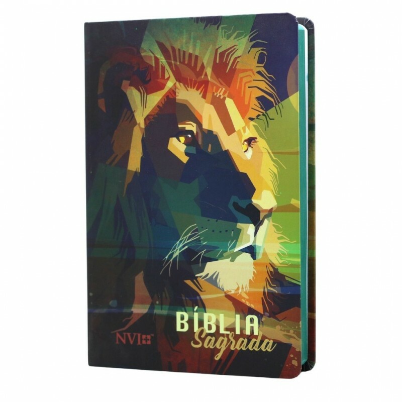 Bíblia Sagrada | Leão colorido | NVI