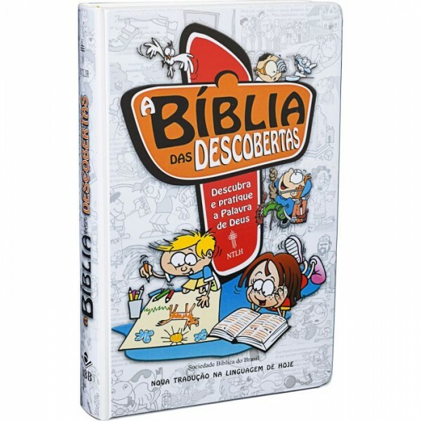 A Bíblia das Descobertas | Capa Dura | Azul | NTLH063PBD